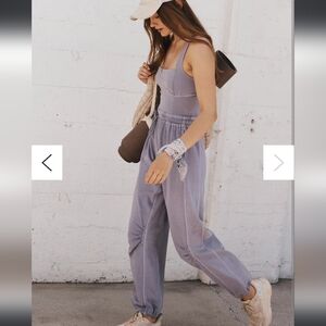 NWOT Free People Movement Lavender Onesie